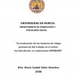 La evaluacion de los factores de riesgo psicosocial del trabajo en el sector
